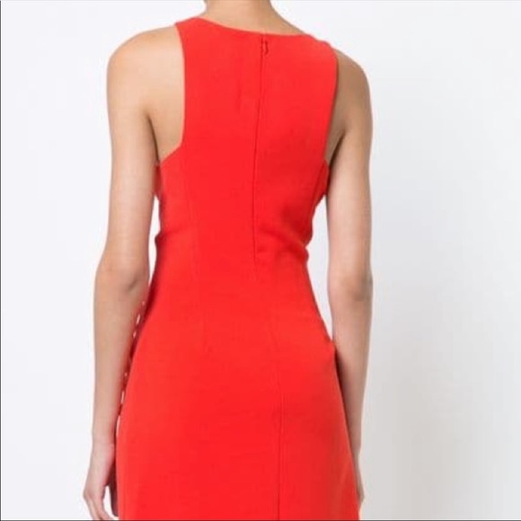 718 Halston heritage boy neck crepe dress - Picture 5 of 8